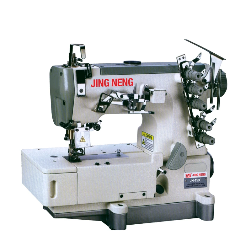 Высокоскоростная Промышленная швейная машина Chainstitch с 3 иглами и 5 нитями из неопрена плоской платформой для нижнего белья