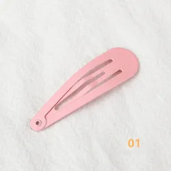 30 цветов металлические заколки для волос матовые 5 см заколки для волос аксессуары для волос для девочек