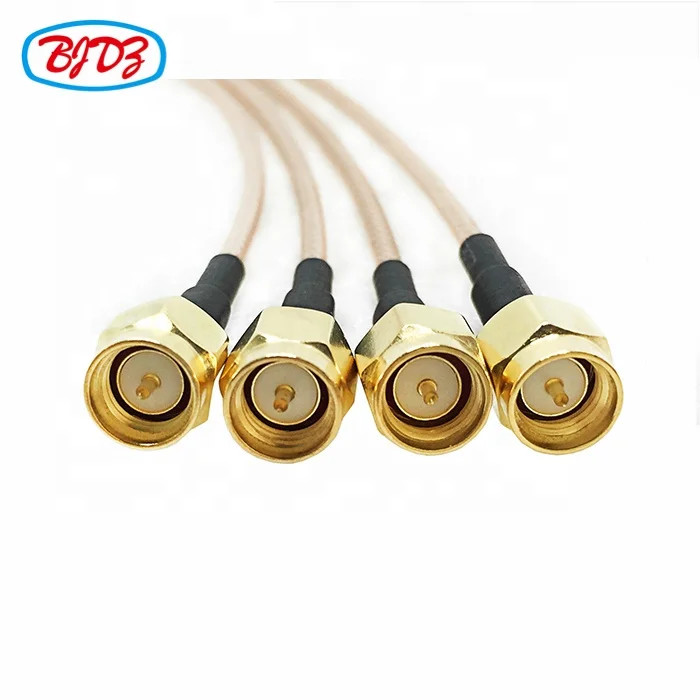 Сетевой соединитель SMA male RA-SMA соединительный кабель