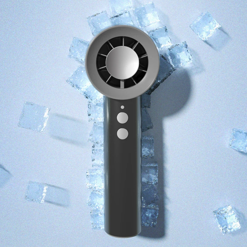 New arrival  rechargeable turbo fan mini handheld fan with powerful wind