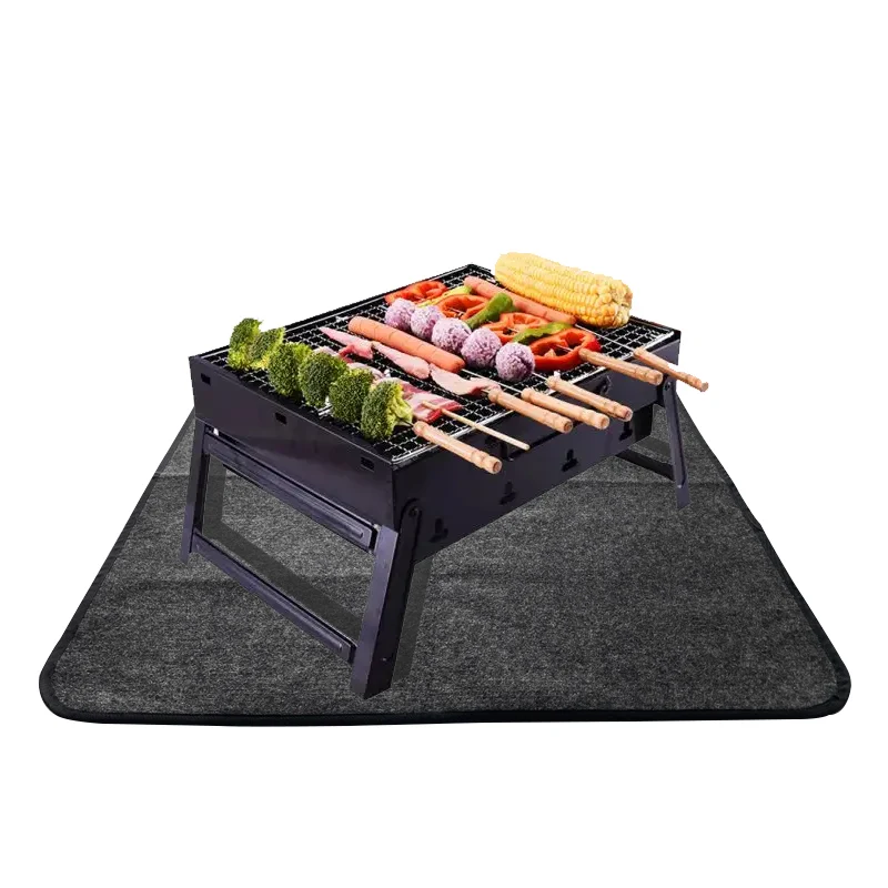 Factory wholesale eco friendly products 2024 Waterproof bbq grill mat