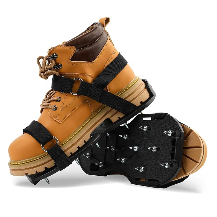 Spike Shoes for Epoxy Flooring with Short Spikes Perfect For Self-leveling Epoxy Floor Spiked Shoes