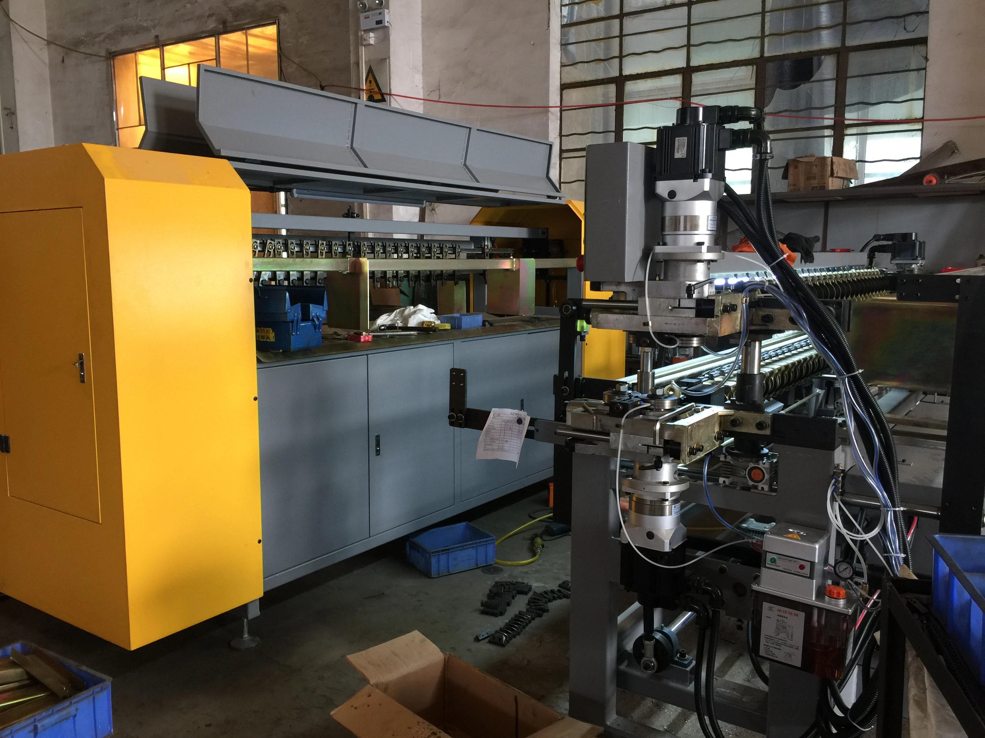 Пружин на проволочно-волочильный стан сборки пластинчатой пружины машина по производству NOBO-LS-2