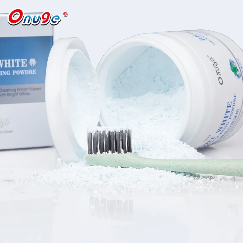 Pearl white teeth whitening type teeth whitening powder private label