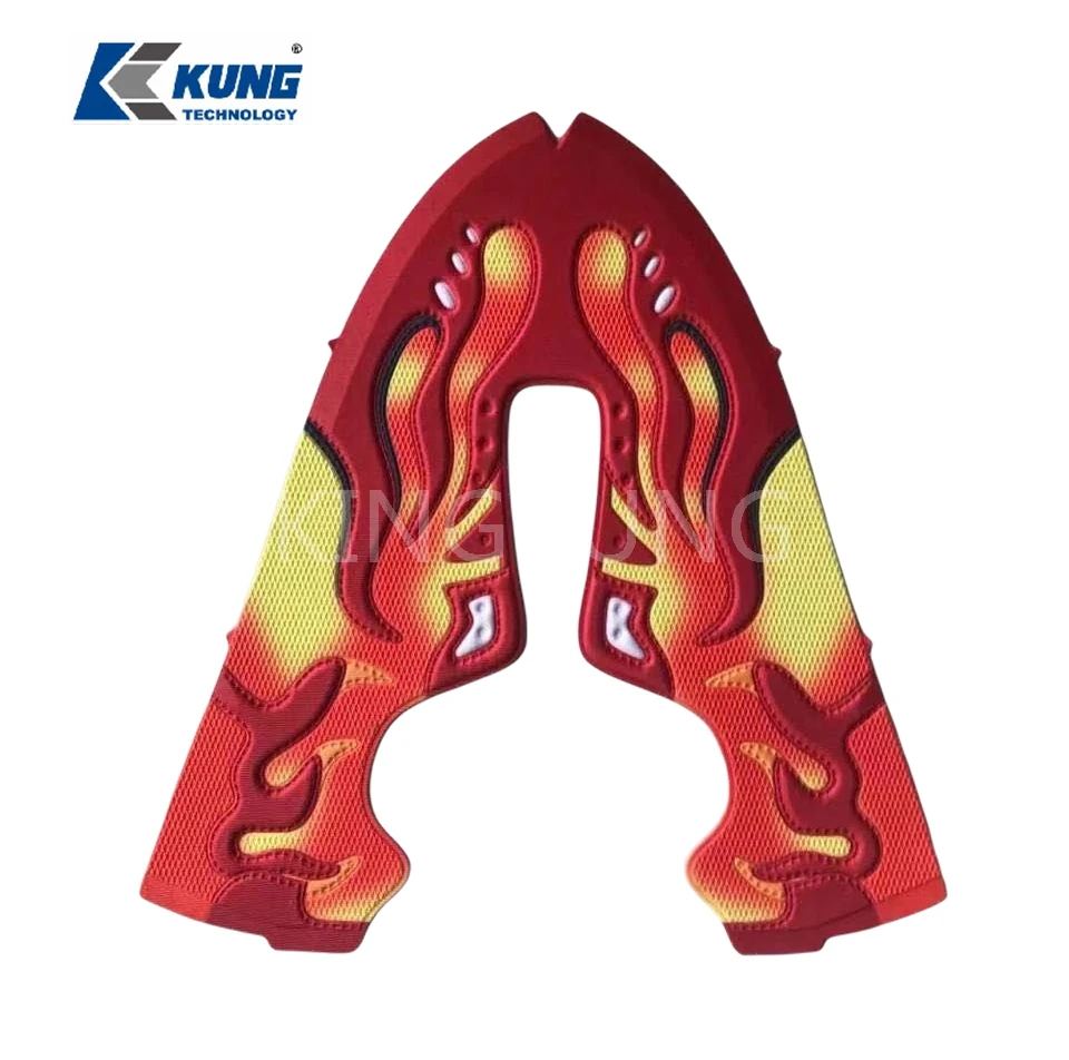 Wholesale  High Top Big Size 35-45 Super Light Women Mens Shoes upper 5D kpu shoe upper