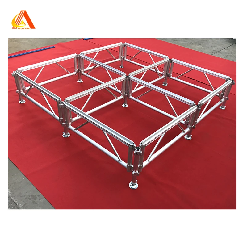 Factory Direct Sales Easy To Install Aluminum Plywood Board Stage Platform For Concert Events