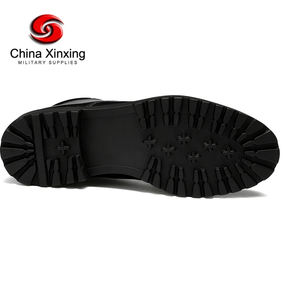 Китай XINXING черные ботинки из коровьей кожи на