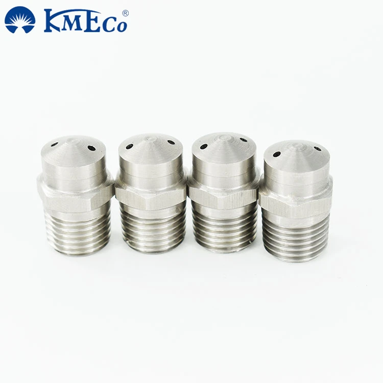 KMECO   0 Degree nozzle high pressure screw type spray tip nozzle cutting Cleaning nozzle