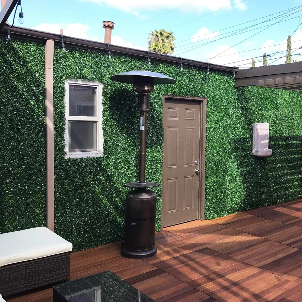 Artificial Boxwood Panels Topiary Hedge Plant, Privacy Hedge Screen UV Protected Suitable for Outdoor, Indoor, Garden, Fence