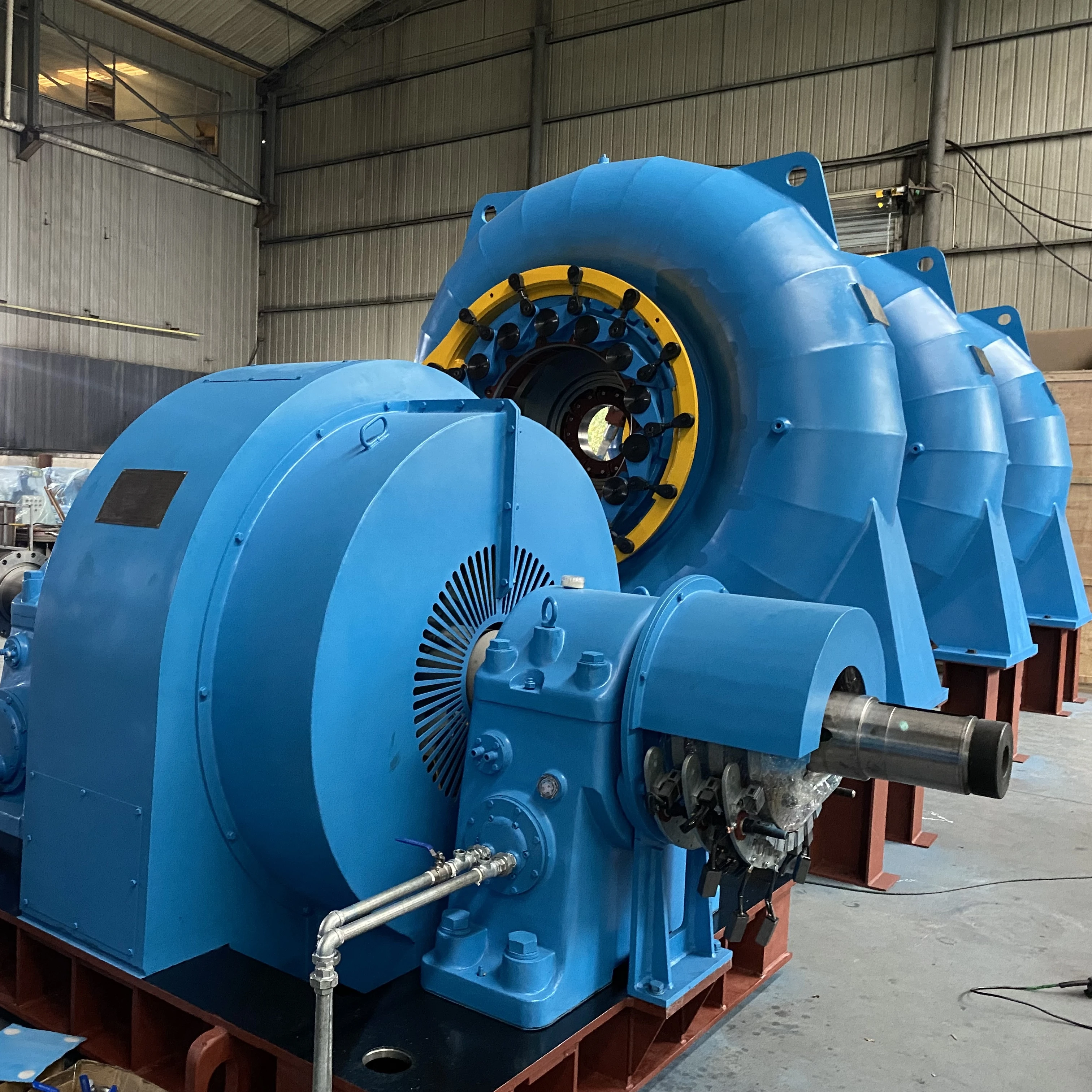 Hot Selling Factory Horizontal Vertical Francis Water Turbine Hydraulic Generator for Hydro Power Stations