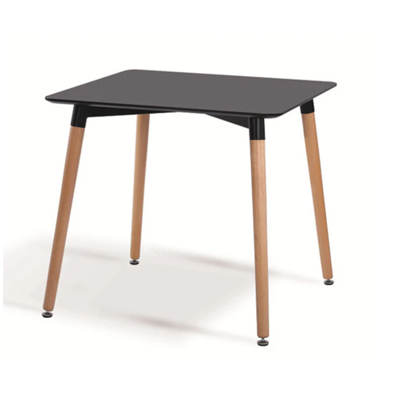 Factory Sake Wholesale Popular Simple Design Small Kitchen Table White High Gloss MDF Wooden Kitchen Dinning Table Set