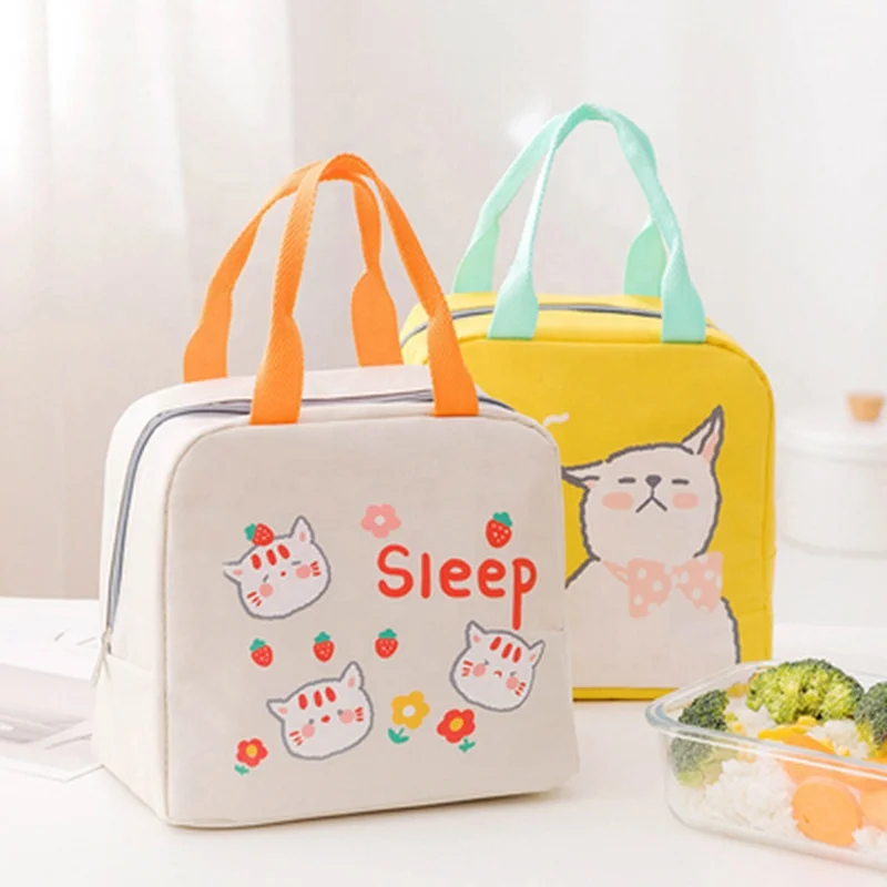 Cute portable lunch bag aluminum foil original bags for