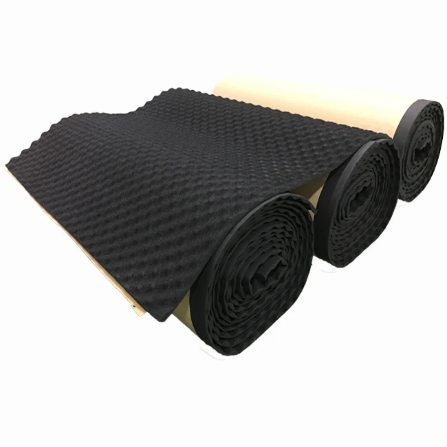 self adhesive wave acoustic foam for KTV