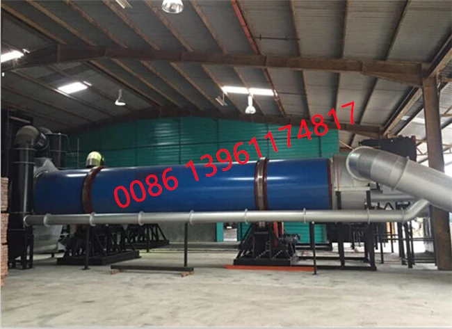 CE new WDM wood pellet drum dryer, 2-6t/h drying machine/rotary dryer, complete drying equipment line