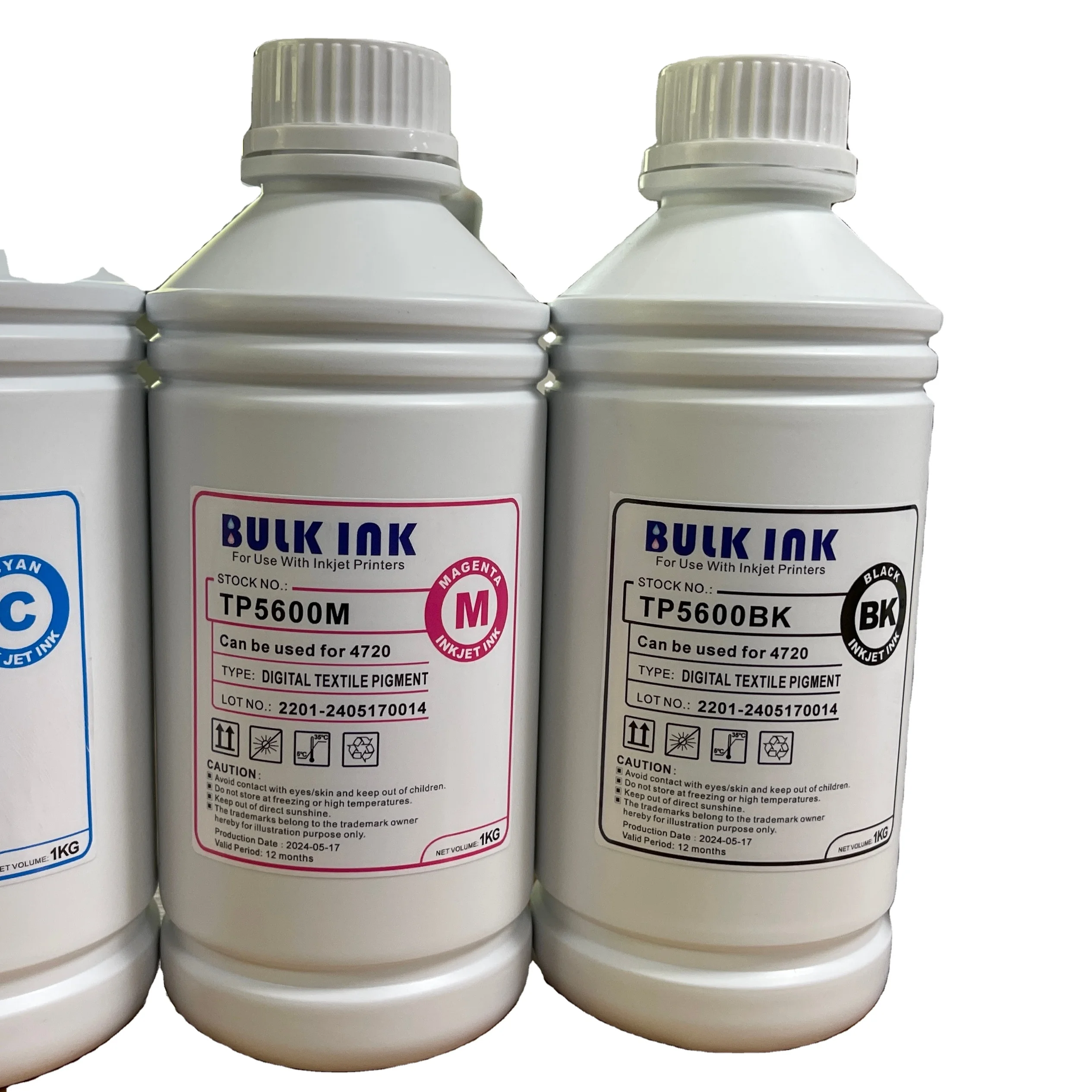 INKBANK Premium High Color Density Digital Pyrography Pigment DTF Ink 1000ml applicable to L1800/P600/L1805 printing machine