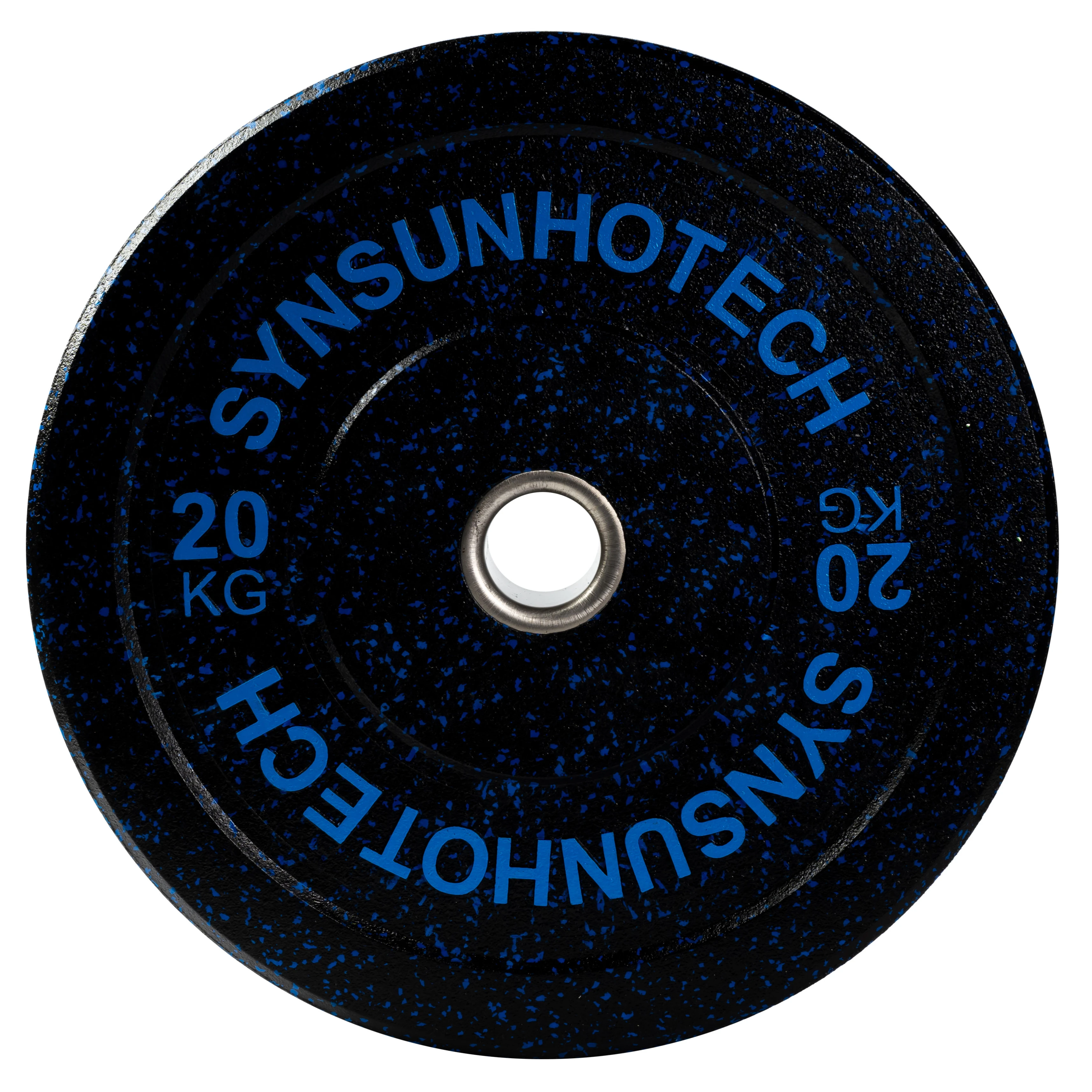 Rubber Crumb Bumper Plates Hi temp plate weight rubber Color fleck Crumb barbell plate for fitness