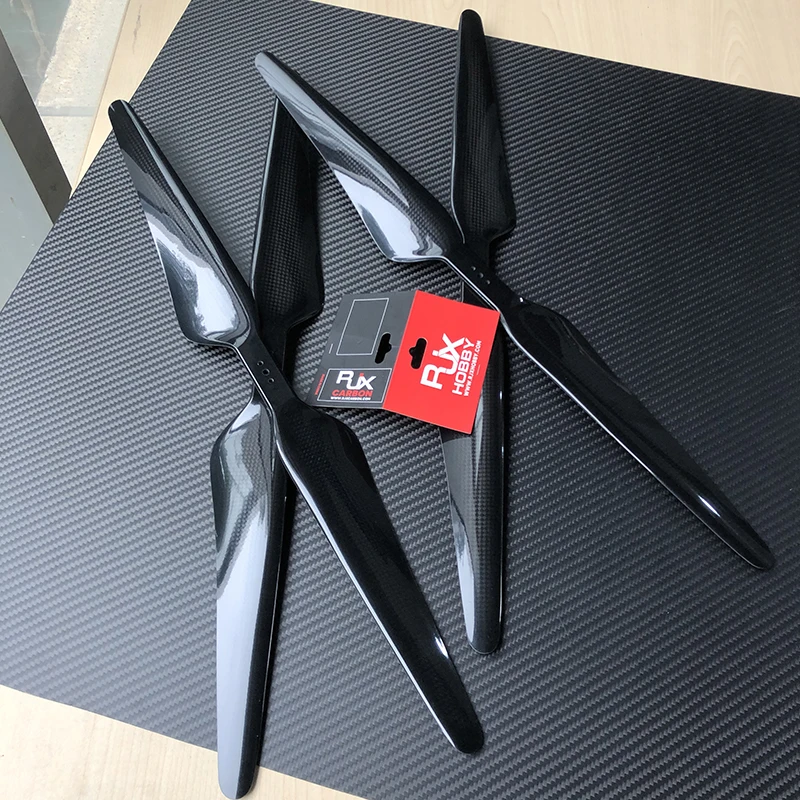 High quality drone multirotor quadcopter UAV 21x12in (CW CCW PAIR) Carbon Fiber Propeller