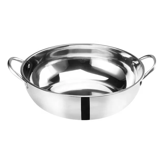 Stainless Steel Pot Hot Selling Chinese Style Stainless Steel Induction Cooker Hot Pot With Handle