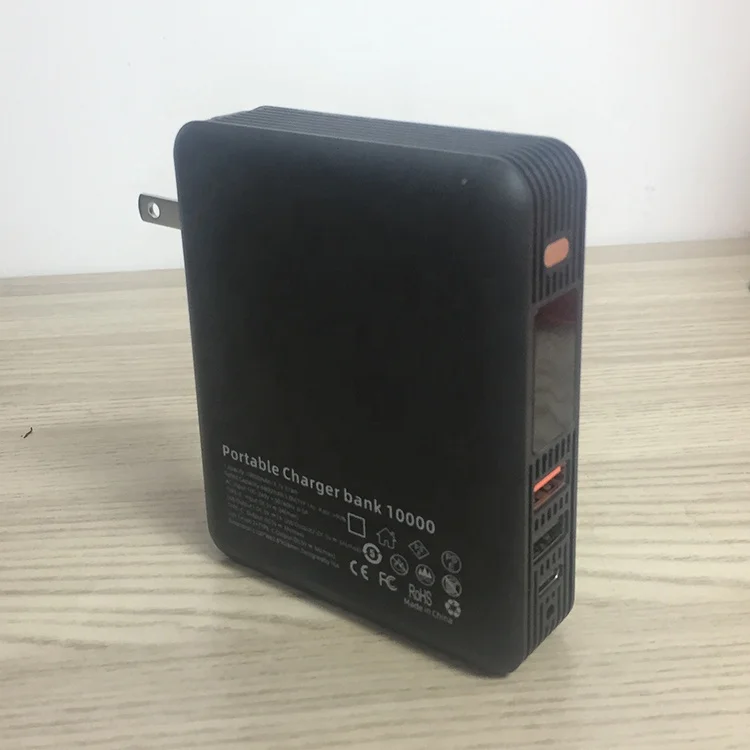 2021 New Arrivals Mobile Power Supply, Portable AC Travel Charger,Wireless Power Bank 10000mAh