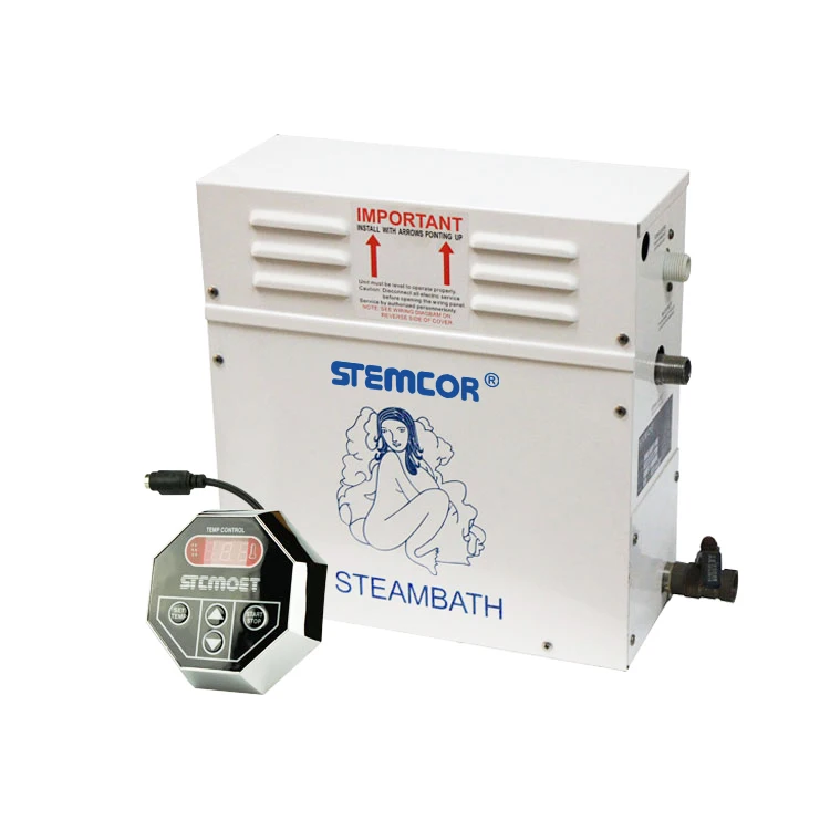 Stainless Steel Electric Sauna Spa Bath 3kw 6kw 8kw 9kw Portable Home use Sauna Wet Steam Generator For Sauna Room