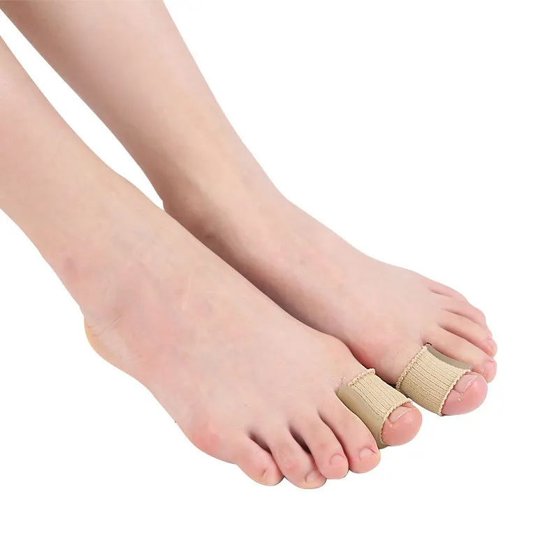 Silicone Gel Toe Separator Finger Corn Protectors Gel Toe Tube Sleeve Covers toe protector