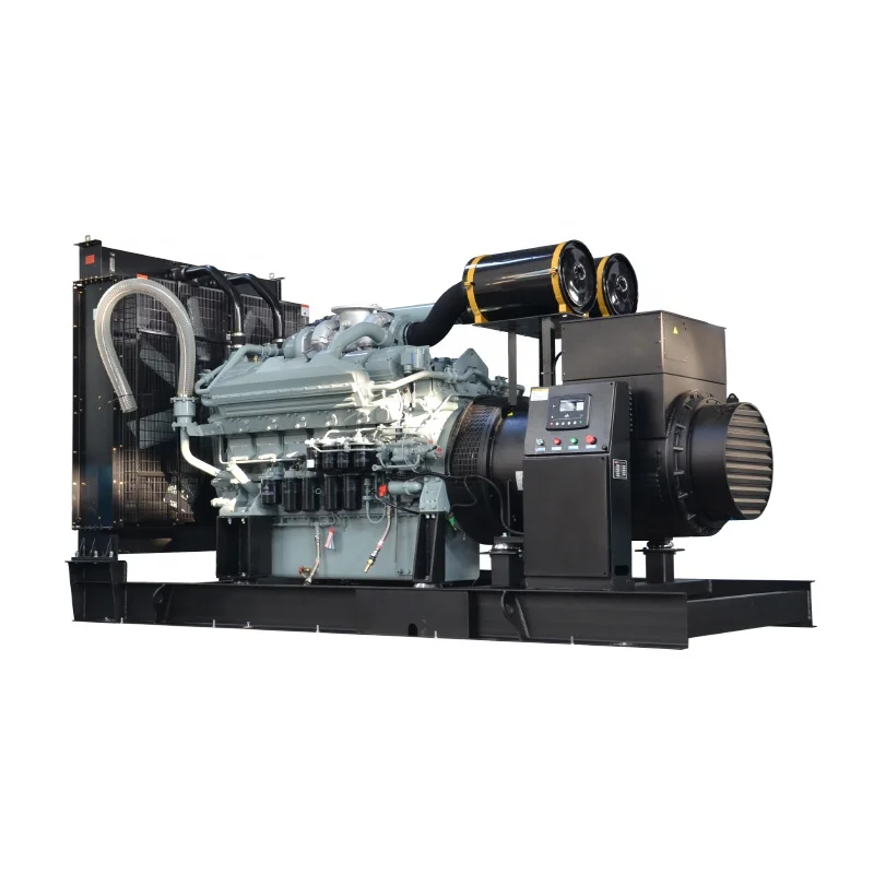 High performance 1000KVA 800KW Mitsubishi Diesel Generator Power Generator Customized Available  Price