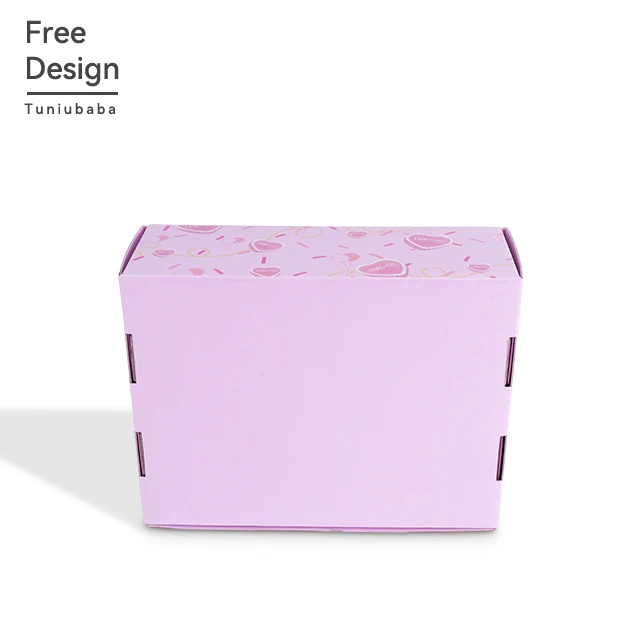 Custom Colorful for Lingerie and Apparel Packaging with Double-Sided Color Printing Corrugated Boxes