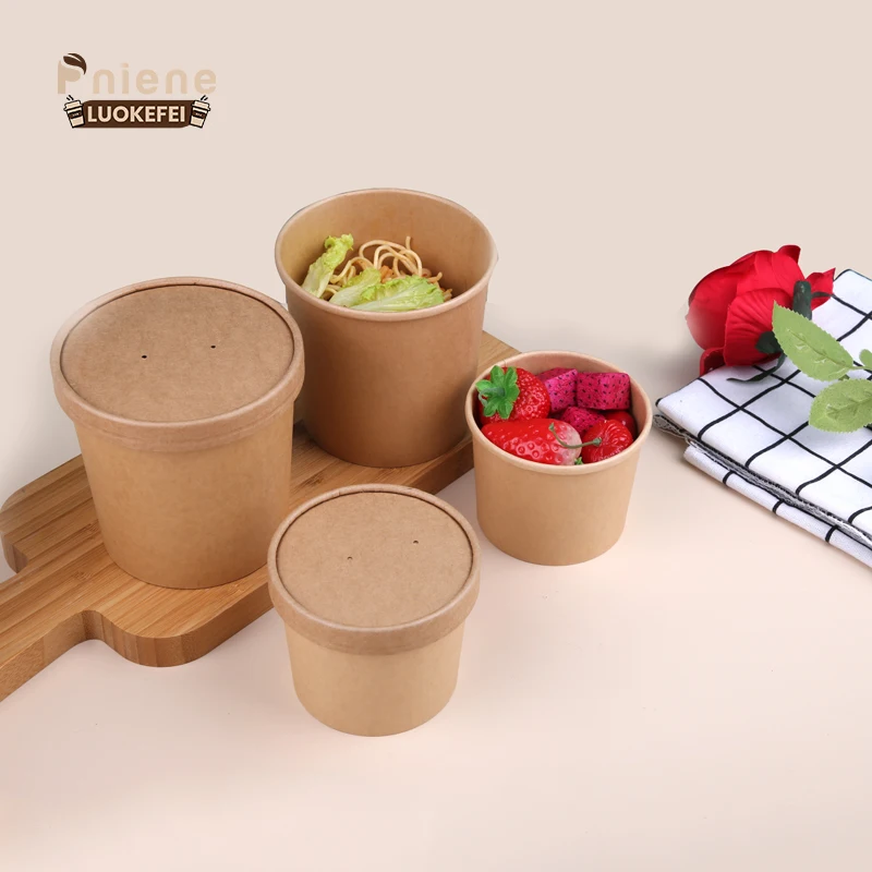 Hot sale recyclable  bento lunch box eco friendly takeaway kraft food container