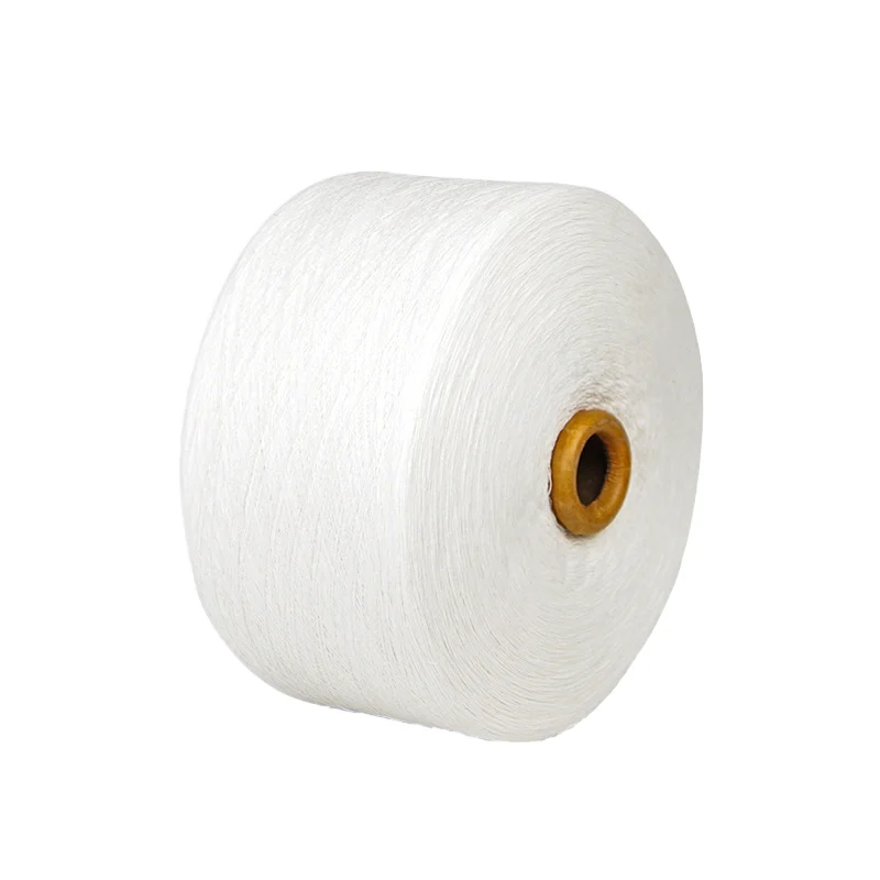 Ne8/2 OE Recycled Yarns For Hand Tufting polyester cotton blended yarn