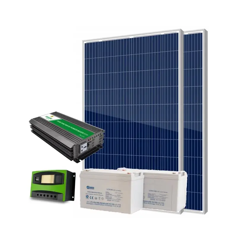 Портативный мини-комплект 3 кВт кВА 3000 Вт солнечная панель автономные системы для