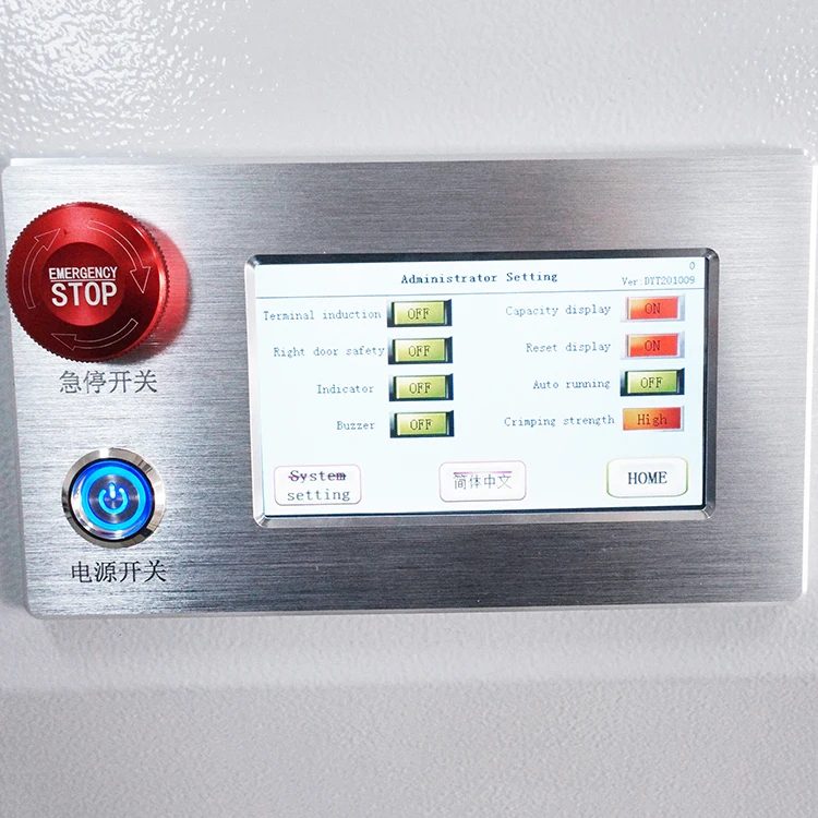 Loose Insulator Tube Terminal Press Machine