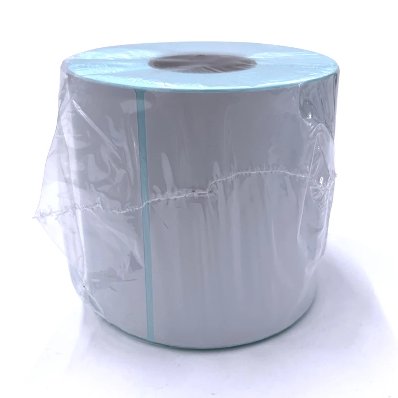 Fanfold Roll Label Custom Logo Label Printer 4x6 Thermal Shipping Label Logistics Stickers