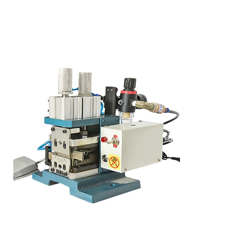 3FN delayed peeling machine for thin thick computer core wire telephone cable stripping and twisting machine with twist