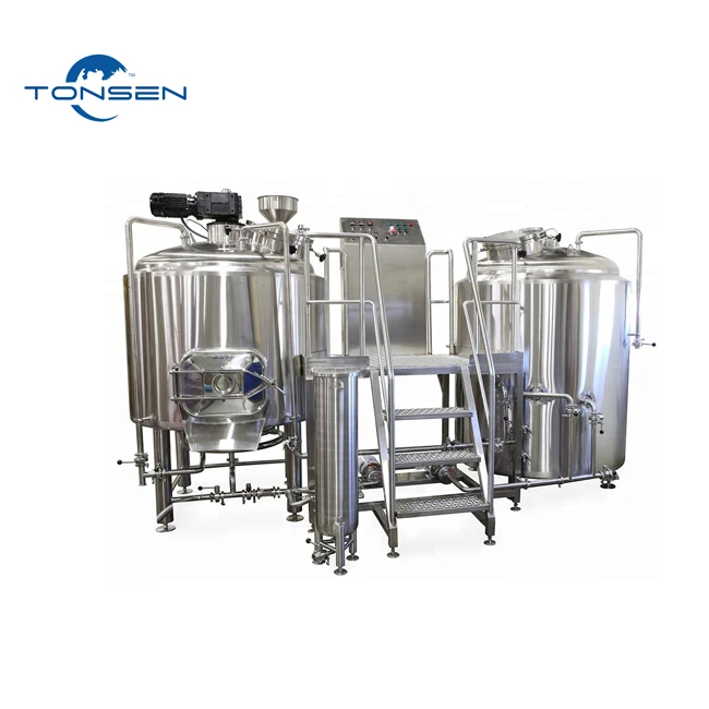 1000l оборудование для микропивоварни, резервуар для пивоварни и машина для пивоварни