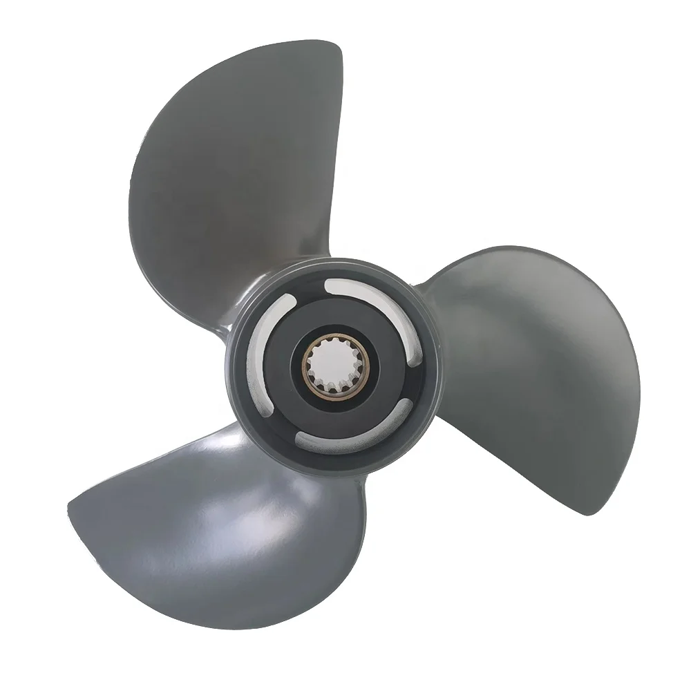 Factory Custom Most Popular inboard boat engines 12 1/4x9 ALUMINUM 35-60 HP Marine Propeller for HONDA