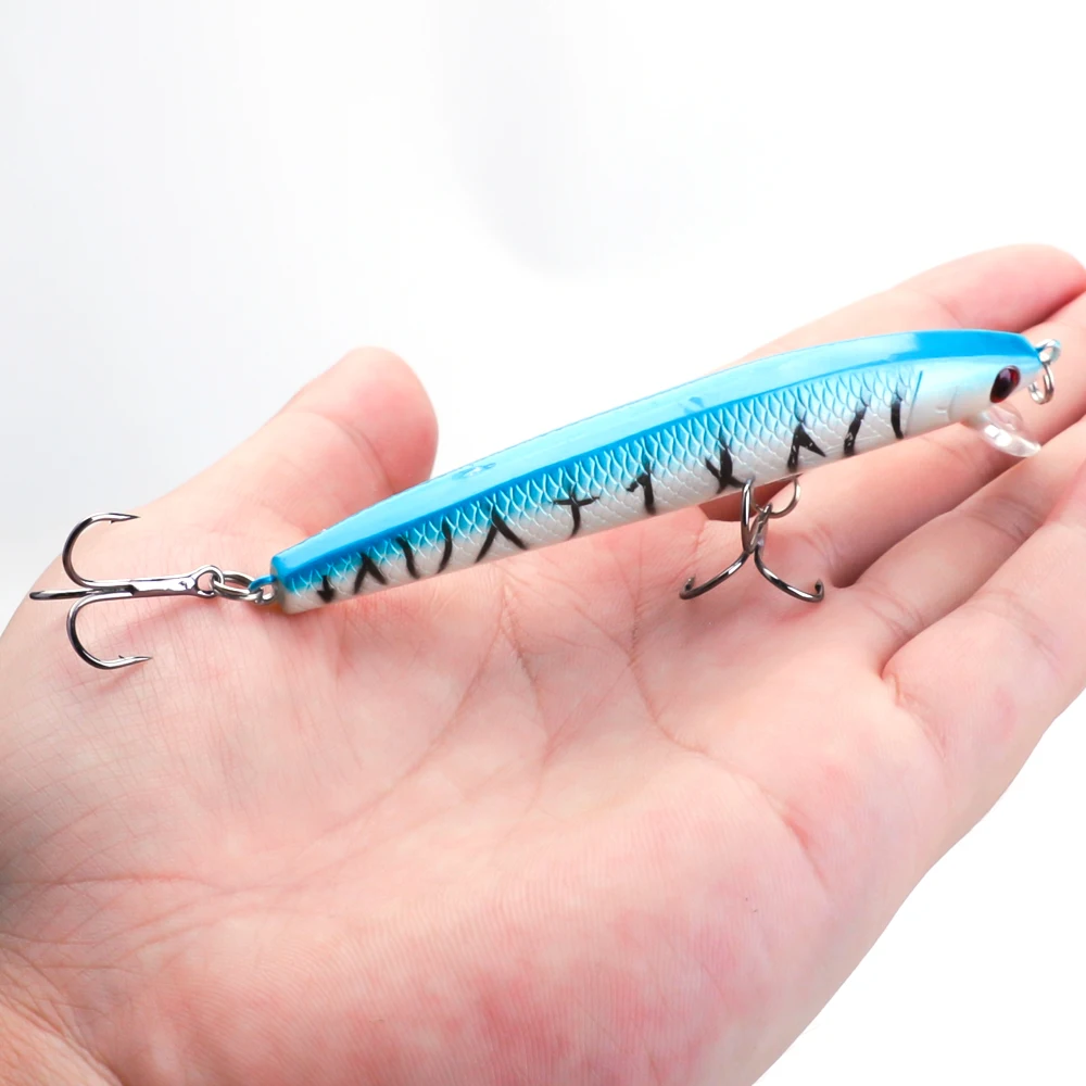 FTK Minnow Fishing Lure Floating Hard Bait Wobbler Jig Bait Crankbait Carp Striped bass Fishing tackle SwimBait