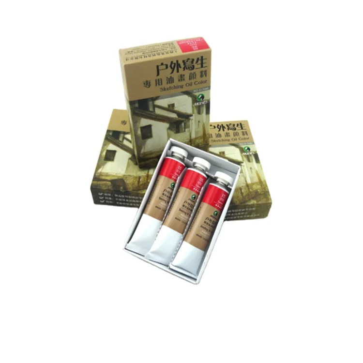 Профессиональный масляная краска надписью «Marie» эскизов 40 мл для приготовления пищи на воздухе художественной росписи Мари 33 цвета