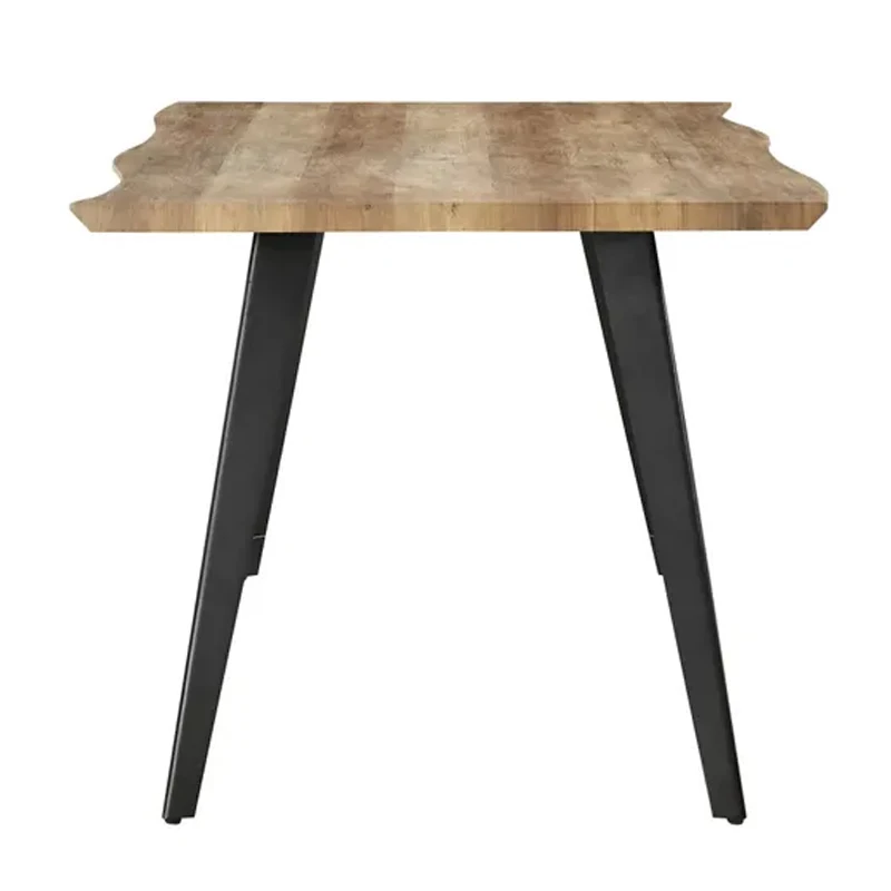 Big High Quality Solid Oem Wood Rectangle Luxury Modern Dinning Table