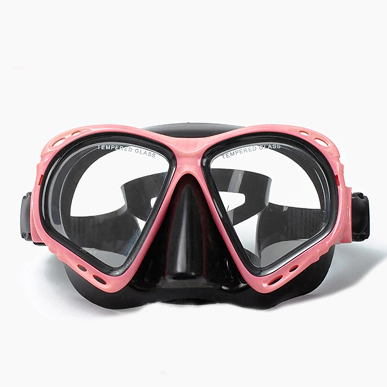 Swim equipment Tempered Lens Swimming Goggles Single Len Mask Scuba Diving mask waterproof diving mask