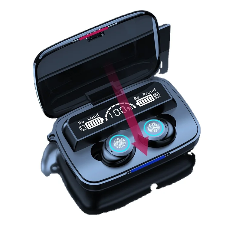 
High quality TWS Touch Control Headphones Wireless Stereo Earphone Sports Headphones In-ear Earbuds M17 PK i9s 