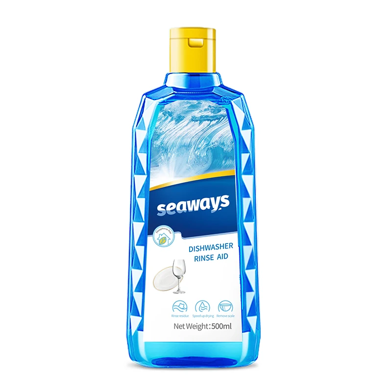 Seaways Natural Dishwashing Cleaning Liquid Detergent Rinse Aid Dishwasher
