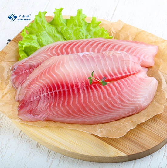 Чиан нилотикус Тилапия филе Замороженная IQF Рыба морепродукты
