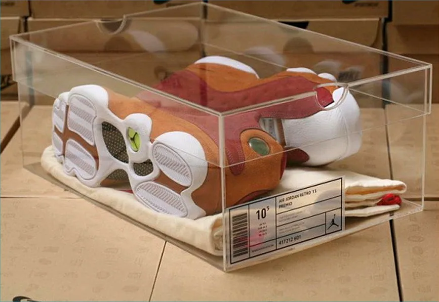 custom acrylic sneaker display