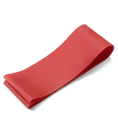 high quality elastic yoga training gym sports latex nature rubber exercise band resistance band