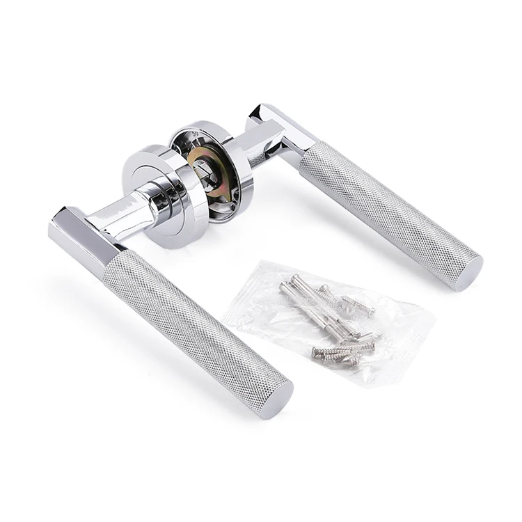 AKADA luxury door  handle european style bedroom internal metal lever door handles Zinc Alloy Door Locks