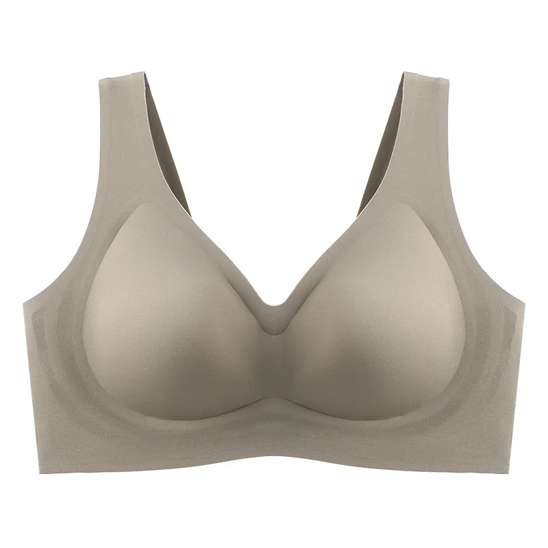 Wholesale acceptance of custom beautiful back without steel ring deep V padded bras