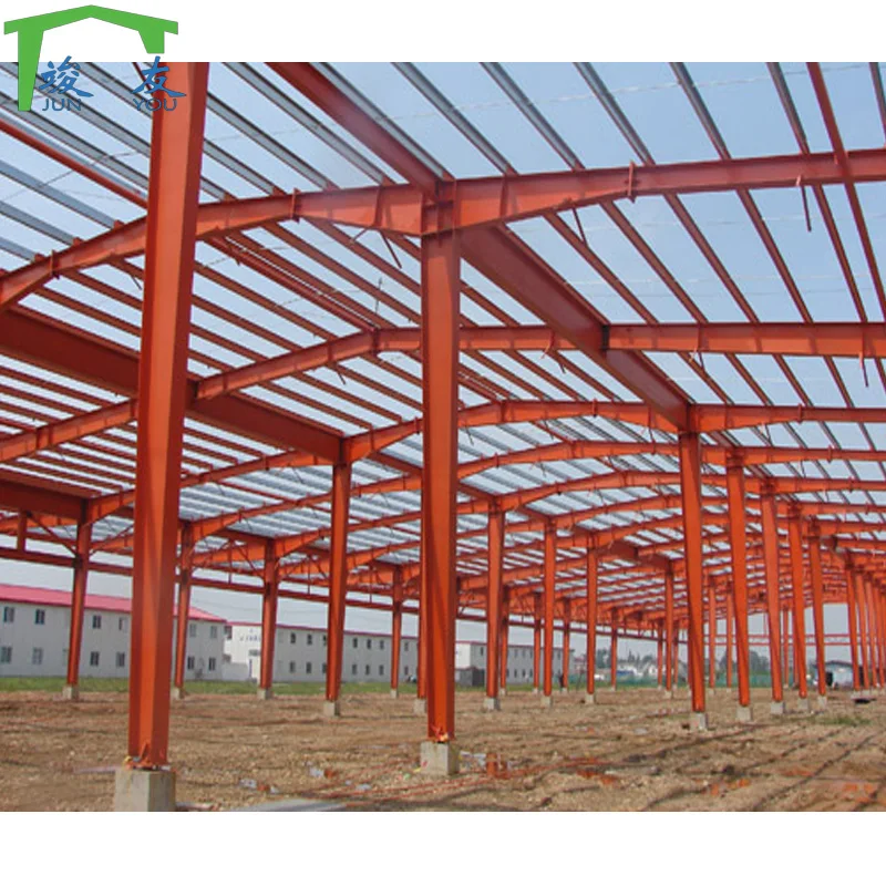 Easy Build Steel Structure Warehouse Construction Material Commercial Workshop Prefabricated Agriculture Barn Building Workshop