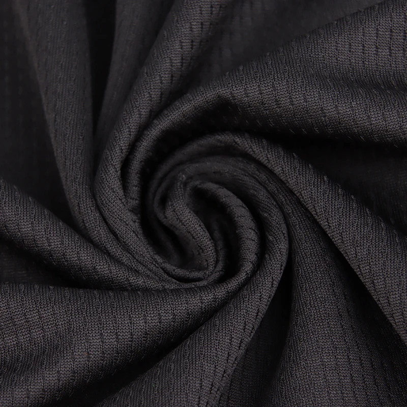 165GSM- hygroscopic treatment polyester eyelet fabric for football jerseys