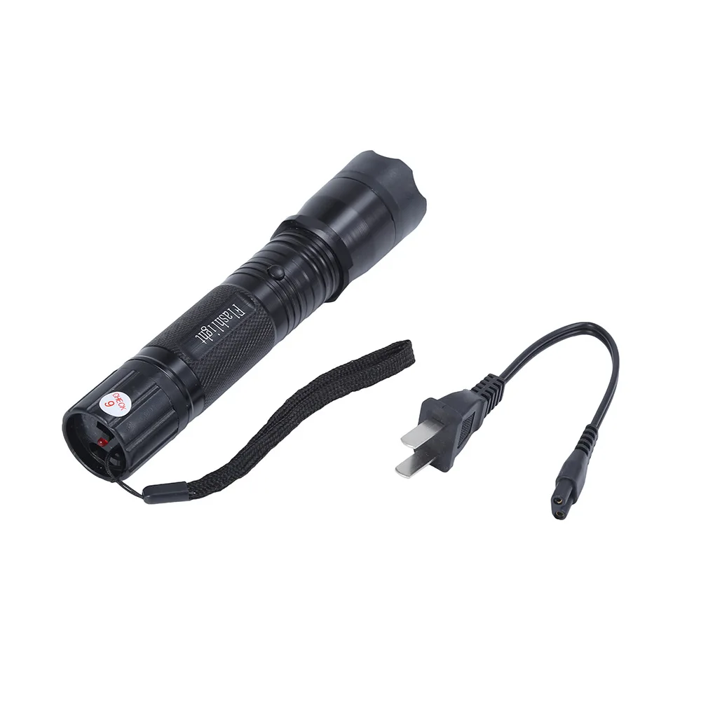 Directly Supplier 1101 High Power LED Tactical Flashlight Rechargeable with Bright Light Function for Emergency Use