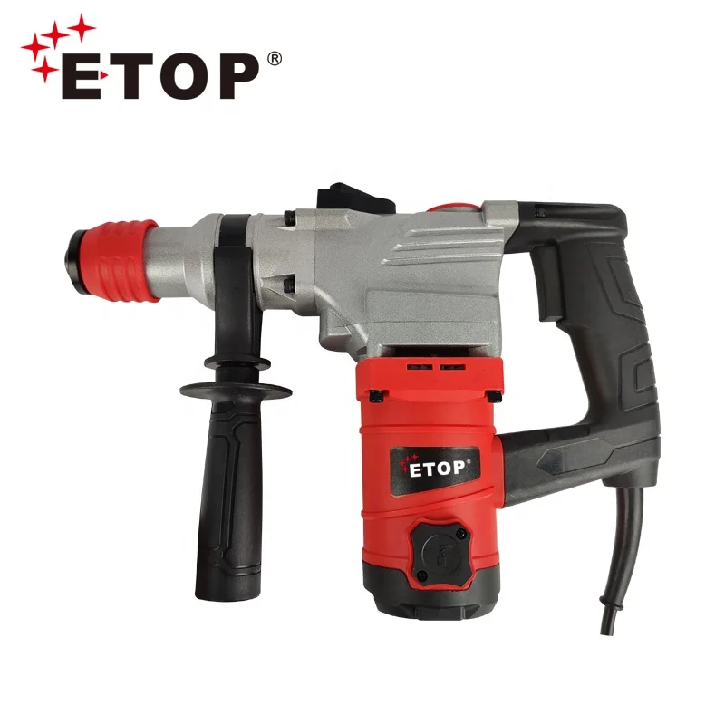 ETOP High Power Multi Function 26MM 1050W  Electric Drill Machine Hammer,26Mm Electric Rotary Hammer Drill Machine